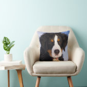 ベルネーゼ山犬 – かわいい子犬の写真 クッション (椅子)