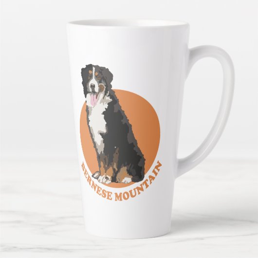 ベルネーゼ山犬 カフェラテマグ (右)