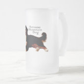 ベルネーゼ山犬 フロストグラスビールジョッキ (正面右)