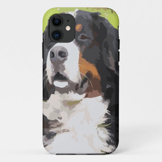 ベルネーゼ山犬 Case-Mate iPhoneケース (裏面)