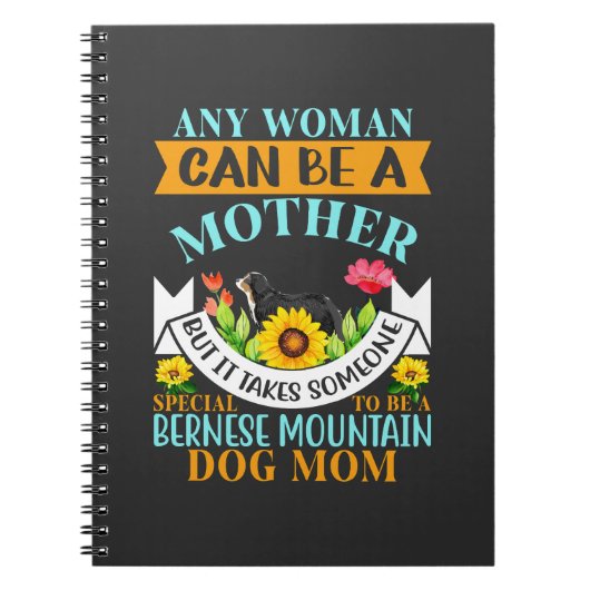 ベルネーゼ犬の母、ベルネーゼ犬の母、ベルネーゼ犬の母 ノートブック (正面)