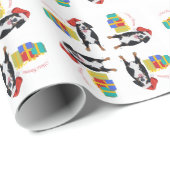 ベルネーゼ犬山サンタのヘルパー ラッピングペーパー (ロールコーナー)