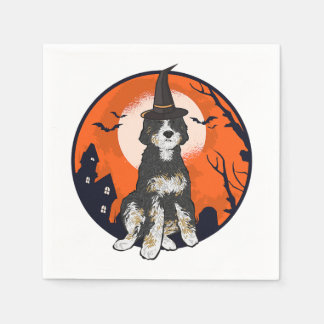 ベルネードルドッグハロウィーンTシャツ スタンダードカクテルナプキン