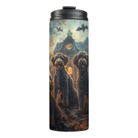 ベルネードルハロウィーンナイトドギー喜び タンブラー (正面)