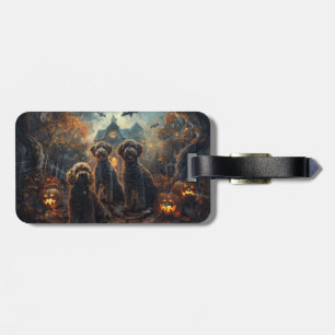 ベルネードルハロウィーンナイトドギー喜び ラゲッジタグ