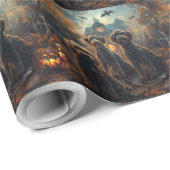 ベルネードルハロウィーンナイトドギー喜び ラッピングペーパー (ロールコーナー)