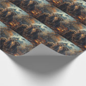 ベルネードルハロウィーンナイトドギー喜び ラッピングペーパー (角)