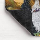 ベルネ不気味スマウンテンハロウィーンウィッチパンプキン マウスパッド (コーナー)