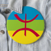 ベルバーカビルベルベルスアマジフラグⴰⴾⴻⵏⵢⴰⵍ ⴰⵎⴰⵣⵉⵗ  缶バッジ (インサイチュ)