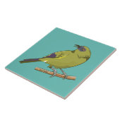 ベルバードコリマコNZ鳥 タイル (側面)