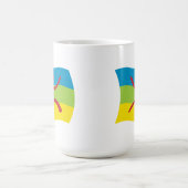 ベルバーピープル州旗マグカップ コーヒーマグカップ (中央)
