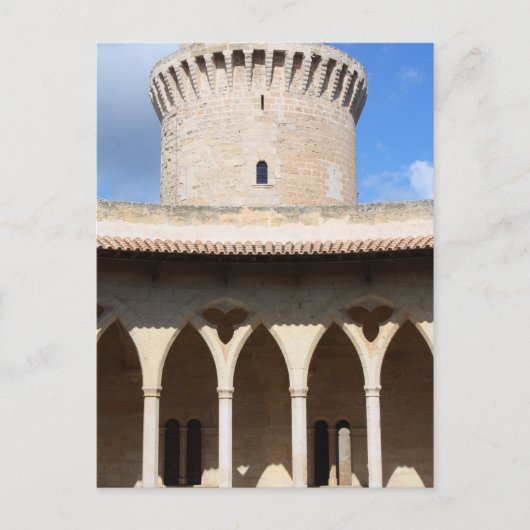 ベルバー城のトップ ポストカード (正面)