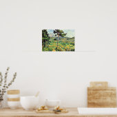 ベルビューから見られるモンターニュ・サントビクトワール ポスター (キッチン)