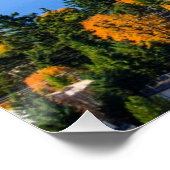 ベルビューの秋の豪華な色 ポスター (コーナー)