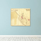 ベルビューボロー キャンバスプリント (インサイチュ (ウッドフロア))