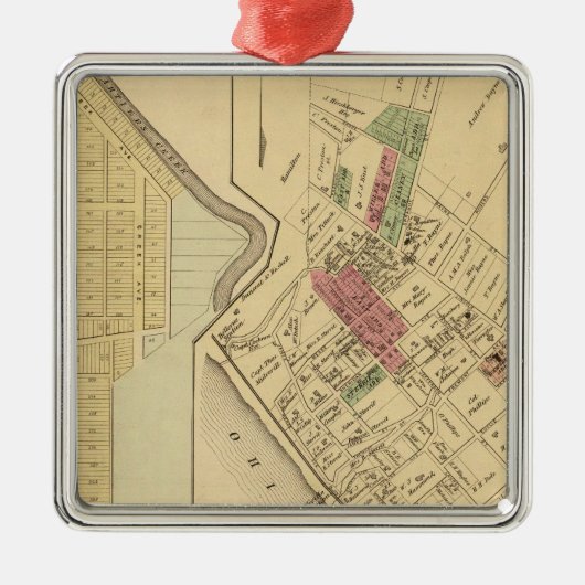 ベルビューボロー メタルオーナメント (正面)