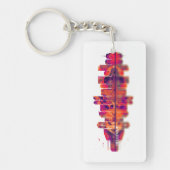 ベルビューワシントンスカイライン キーホルダー (正面)