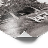 ベルビュー公園、ニューポート、モンマスシャー (1977年12月) フォトプリント            (角)