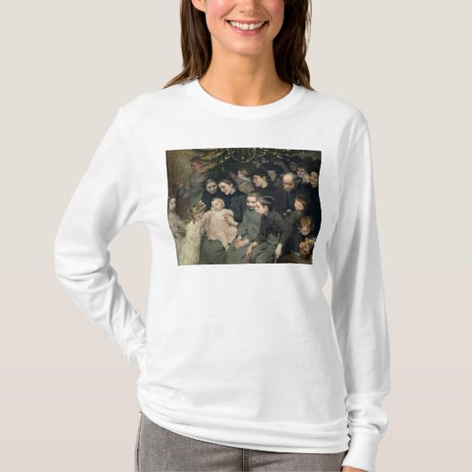 ベルビルのミルクの低下 Tシャツ (正面)