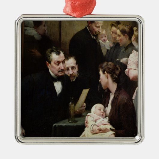 ベルビルのミルクの低下: Variot's博士 メタルオーナメント (正面)