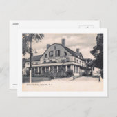 ベルビルホテル、ニュージャージー州ベルビル ヴィンテージ ポストカード (正面/裏面)