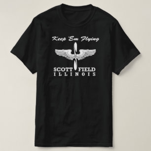 ベルビル、イリノイ州スコットフィールド(空軍基地) Tシャツ