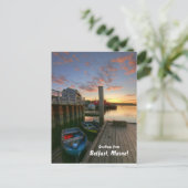 ベルファストからの挨拶メイン! ポストカード (スタンド正面)