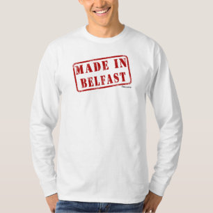 ベルファストで作られる Tシャツ