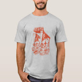 ベルファストで生まれる及び繁殖させて Tシャツ (正面)