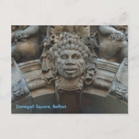ベルファストのアフリカの一部 ポストカード (正面)