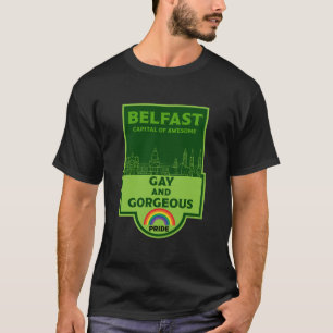 ベルファストゲイプライド – ブライトン・アイルランドLGBT - Tシャツ