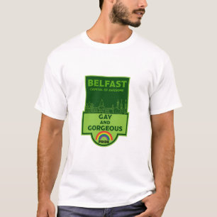 ベルファストゲイプライド – ブライトン・アイルランドLGBT - Tシャツ