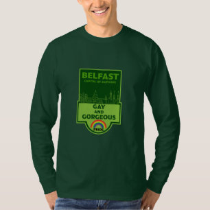 ベルファストゲイプライド – ブライトン・アイルランドLGBT - Tシャツ