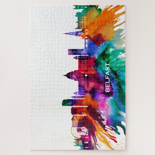 ベルファストスカイライン ジグソーパズル (縦)