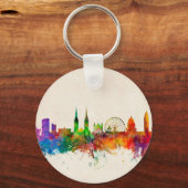 ベルファスト北アイルランドのスカイライン キーホルダー (正面)