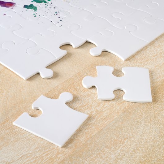 ベルファスト北アイルランドのスカイライン ジグソーパズル (側面)