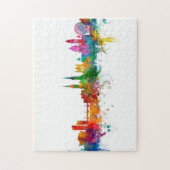 ベルファスト北アイルランドのスカイライン ジグソーパズル (縦)