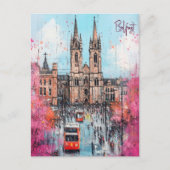 ベルファスト北アイルランドへの旅行 ポストカード (正面)