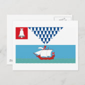 ベルファスト国旗 ポストカード (正面/裏面)