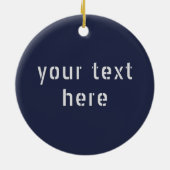 ベルファスト緯度 セラミックオーナメント (裏面)