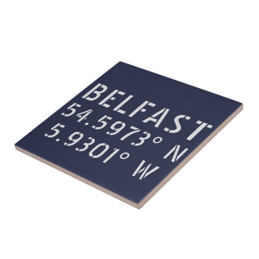 ベルファスト緯度 タイル (側面)