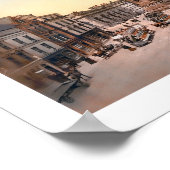 ベルファスト・アイルランド・アルバート記念時計 ポスター (角)