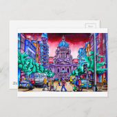 ベルファスト・アライブ王室のアベニュー ポストカード (正面/裏面)