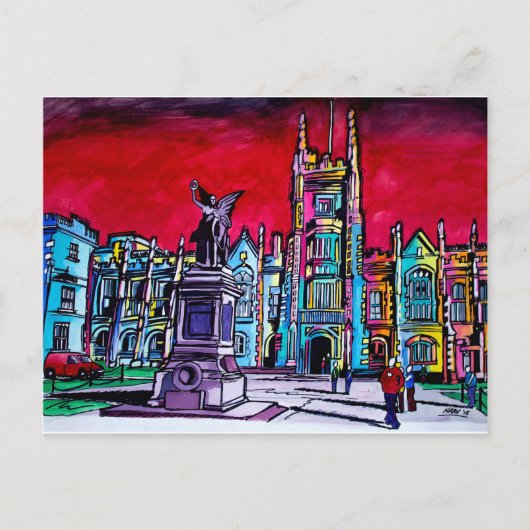 ベルファスト – クイーンズ大学 ポストカード (正面)