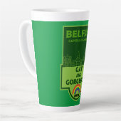 ベルファスト ゲイ プライド - ブライトン アイルランド LGBT - カフェラテマグ (左アングル)