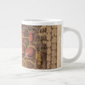 ベルファスト・ジンジャー・エールのヴィンテージ広告。 ジャンボコーヒーマグカップ (右)