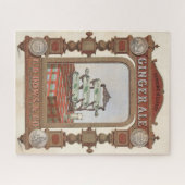 ベルファスト・ジンジャー・エールのヴィンテージ広告。2 ジグソーパズル (横)