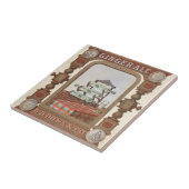 ベルファスト・ジンジャー・エールのヴィンテージ広告。2 タイル (側面)