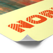 ベルファスト、北アイルランドのスカイライン ポスター (角)