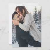 ベルフェイクム効果 |両面フォト | 結婚s 招待状 (裏面)